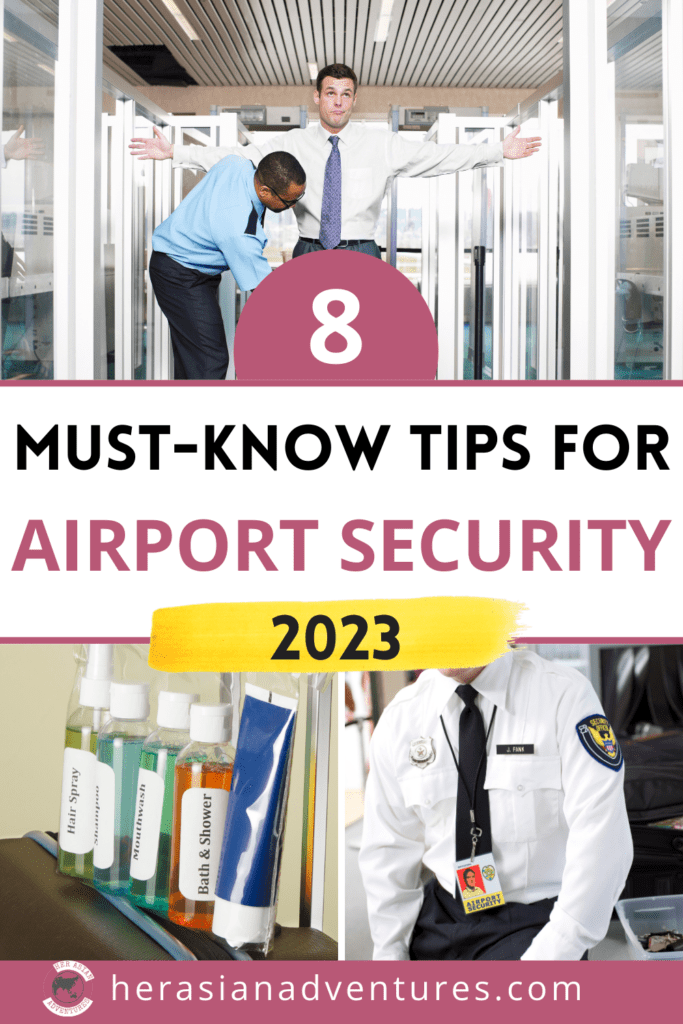 her asian adventures. Airport security. 3
