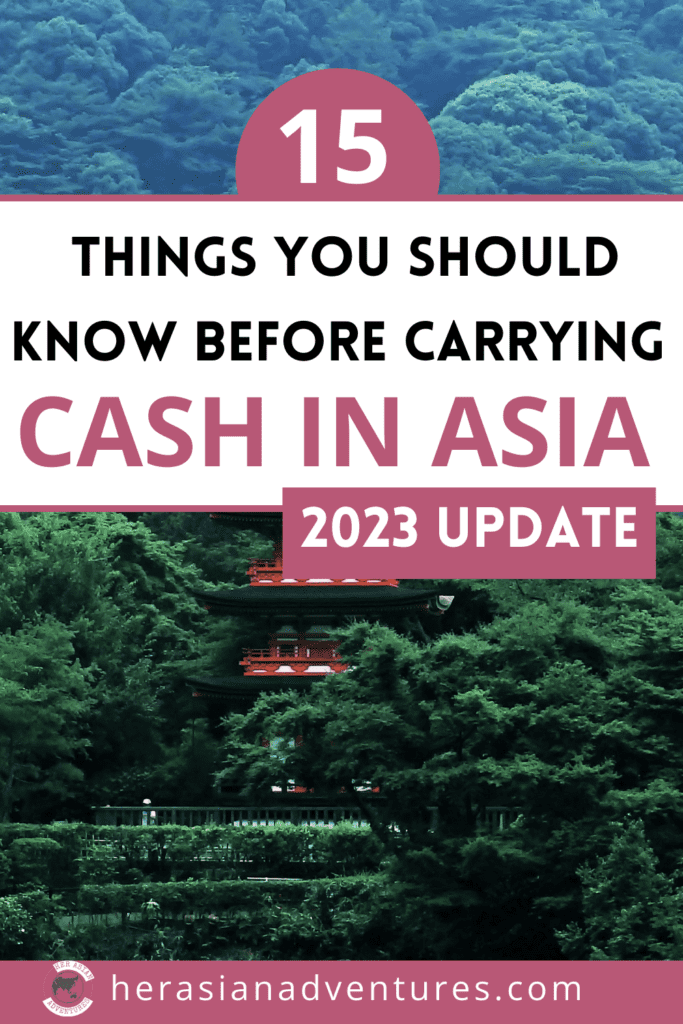 HER ASIAN ADVENTURES. CARRY CASH IN ASIA 2