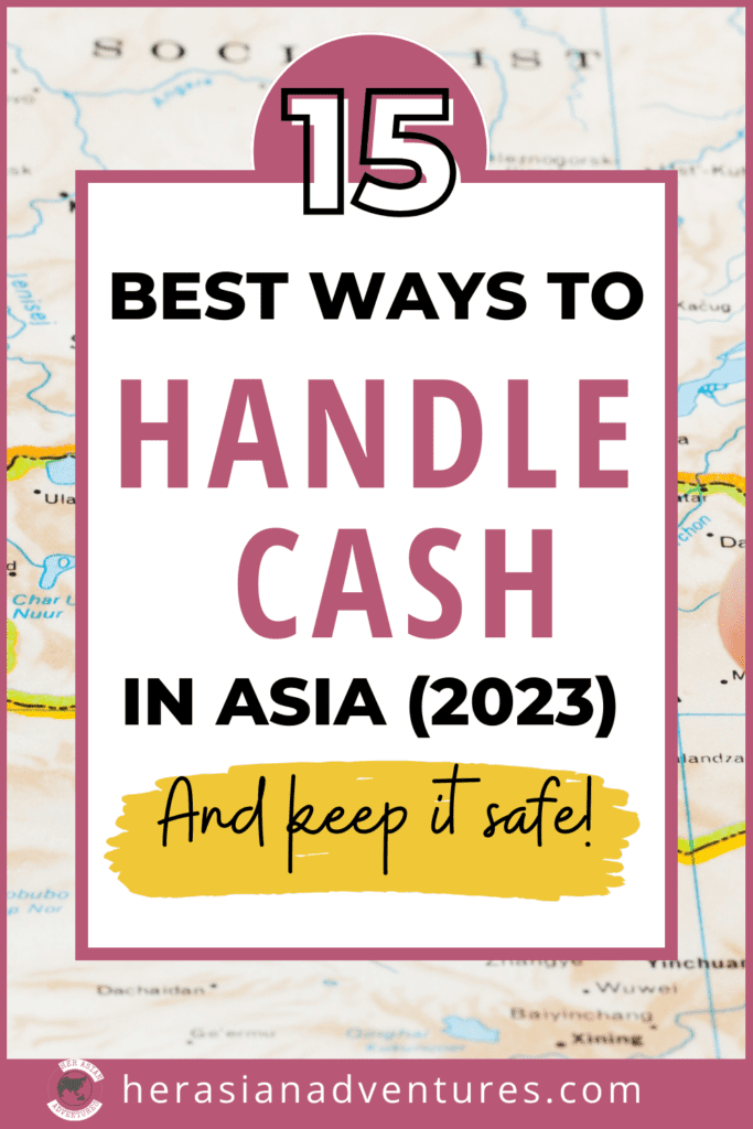 HER ASIAN ADVENTURES. CARRY CASH IN ASIA 3