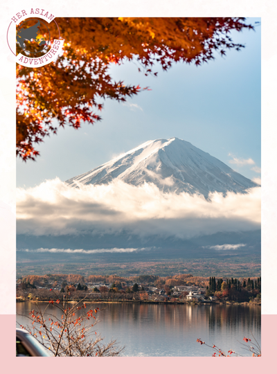 Japan fall colours. Japan rail pass. Japan travel guide. Japan travel. 2023 travel destinations. Mount Fuji