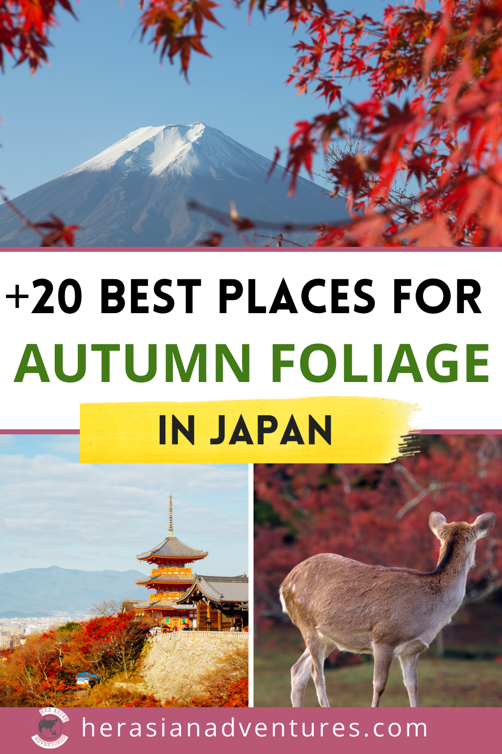 + 25 Best Places to Visit In Japan In The Fall | Her Asian Adventures