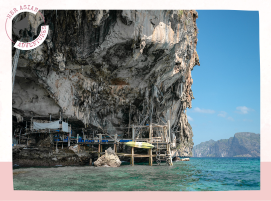 Her Asian Adventures. Best things to do in Phi Phi Island. Koh Phi Phi travel guide. Koh Phi Phi itinerary. Best places to visit in Phi Phi Island. Maya Bay. Phi Phi Island Tour. Monkey beach. Viking cave