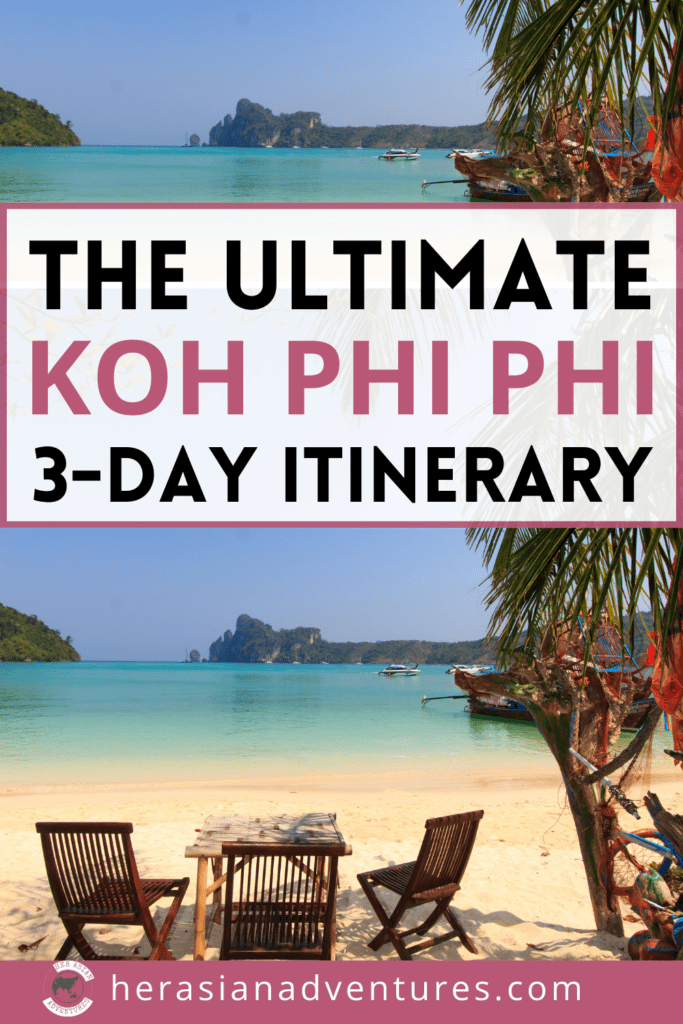 her asian adventures | things to do in phi phi island | Koh Phi Phi | thailand travel | thailand travel guide | thailand trip | phi phi itinerary | travel bucket list | southeast asia | backpacking trip