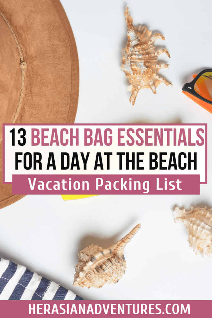 Beach day essentials | Beach bag essentials | Beach day packing list | What to pack for a beach day | What to pack for a day at the beach | Things to bring on the beach | Things you need for the beach | Beach day packing list | Day at the beach checklist | What to pack for beach day | What to bring to the beach for a day | Beach day checklist | Beach day every day | Beach day trip packing list