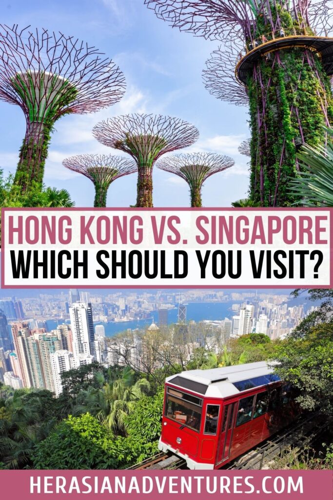 travel to hong kong or travel to singapore in 2024 2025
